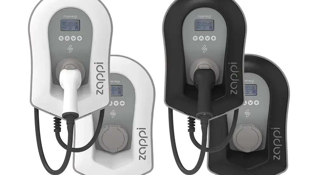 zappi v3 black white Wallbox von myenergie