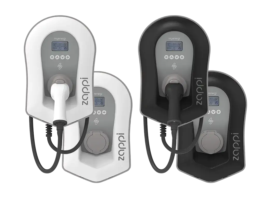 zappi v3 black white Wallbox von myenergie